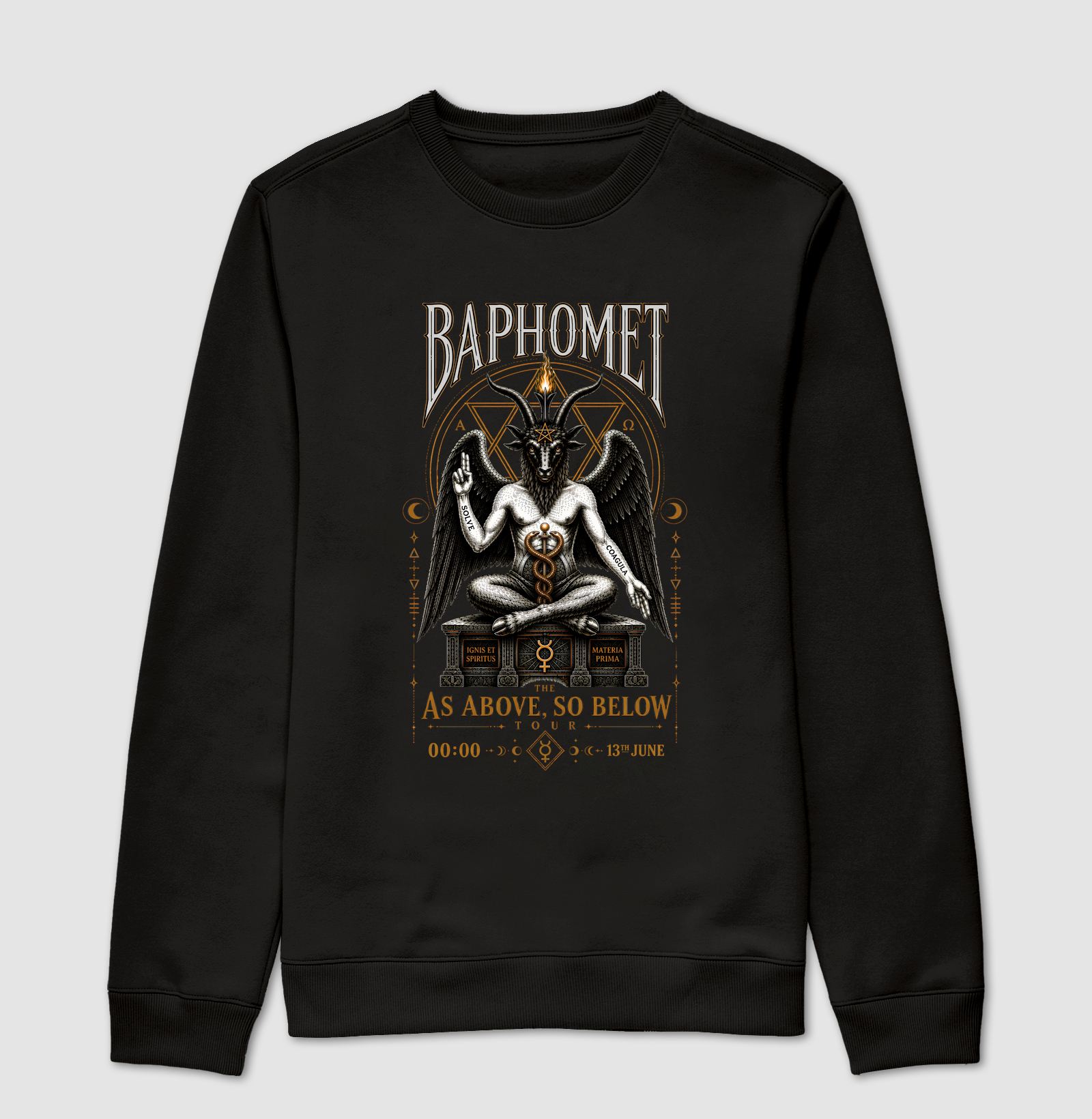 Baphomet Festival - Suéter Moletom