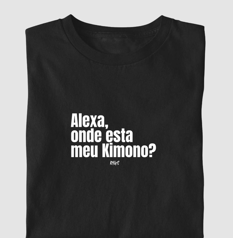 Alexa,  onde esta meu Kimono?