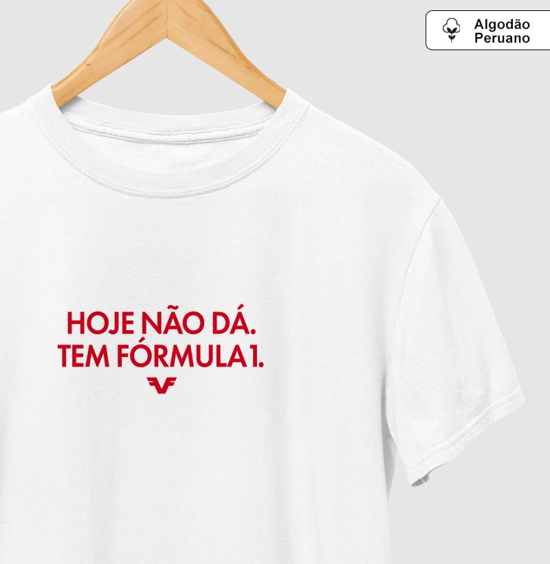 Algodão Peruano Hoje não dá. Tem Fórmula 1 -  Premium