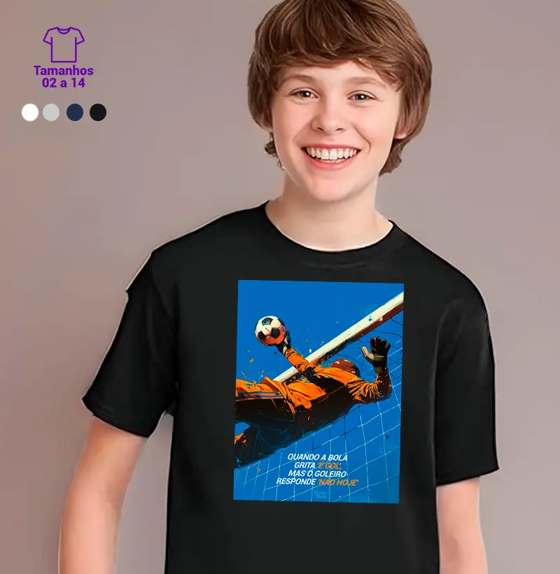 Camiseta Defesa Espetacular - Kids