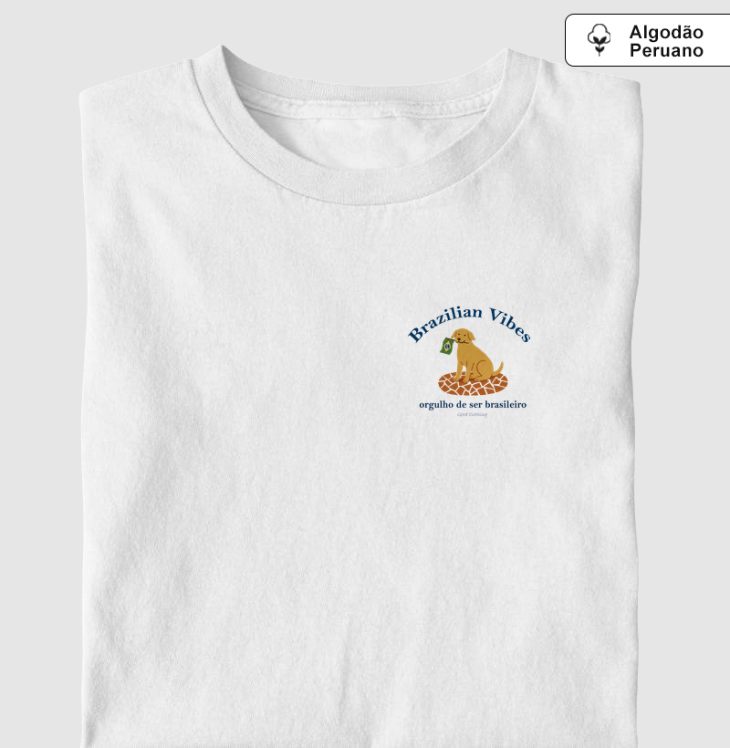 Camisa do Brasil - Brazilian Vibes | Algodão Peruano