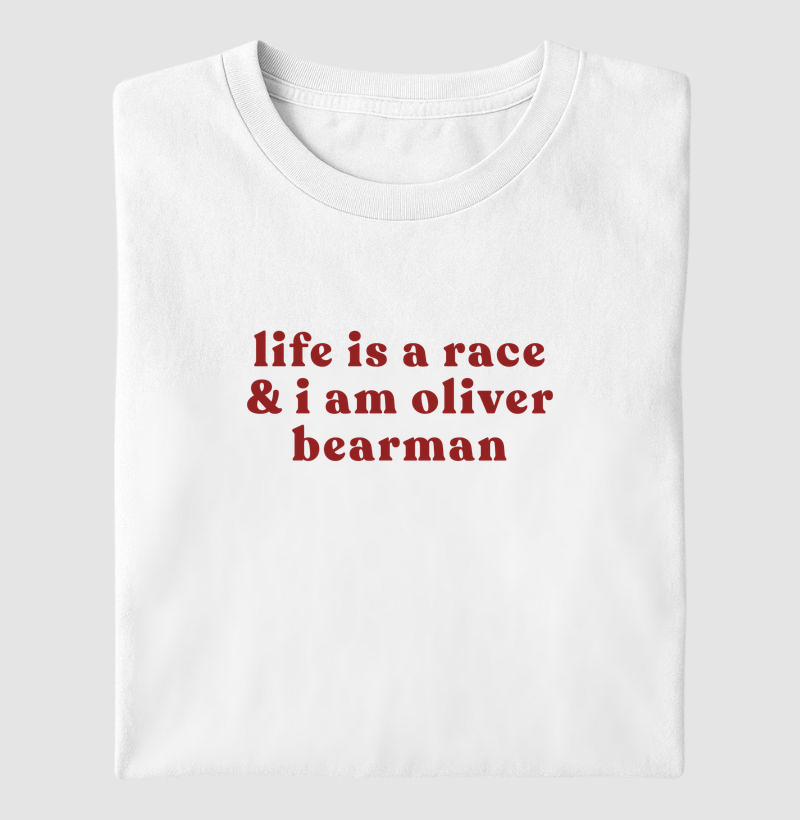 i am oliver bearman - Camiseta