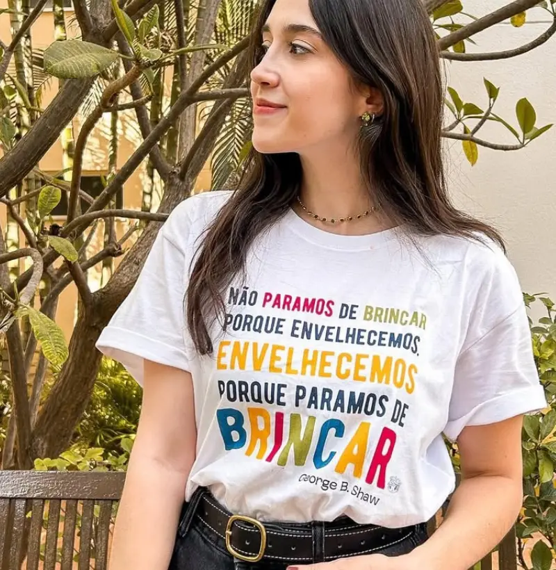 Camiseta Envelhecer