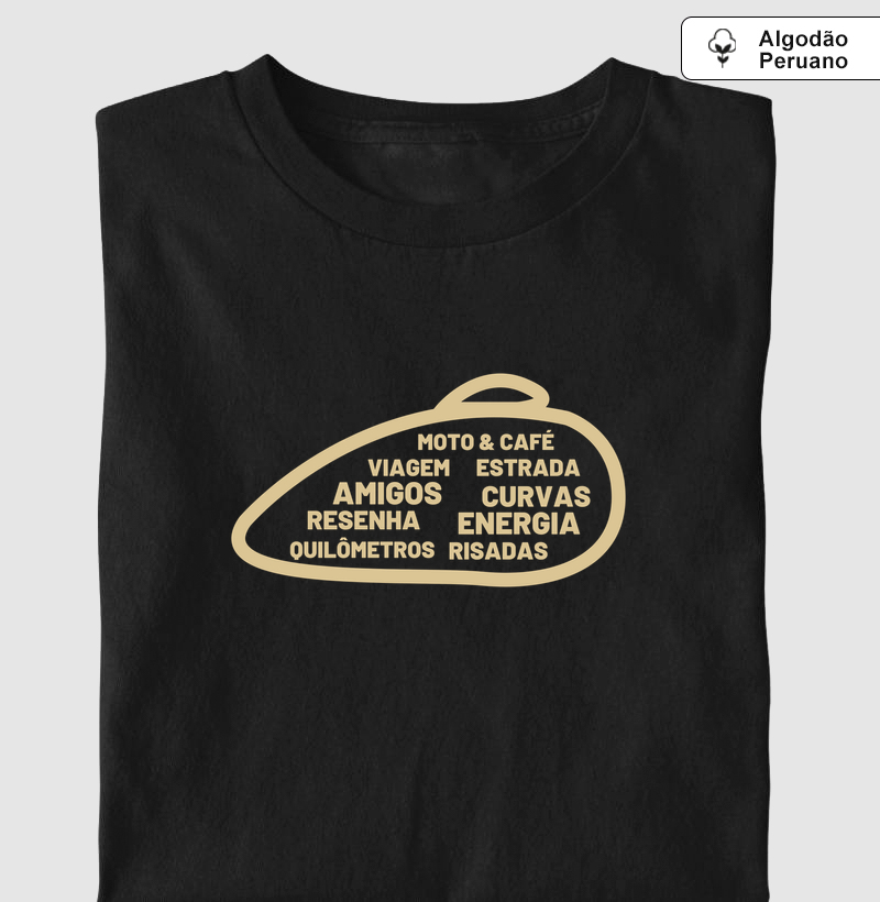 Tanque de Felicidade - Camiseta Algodão Peruano