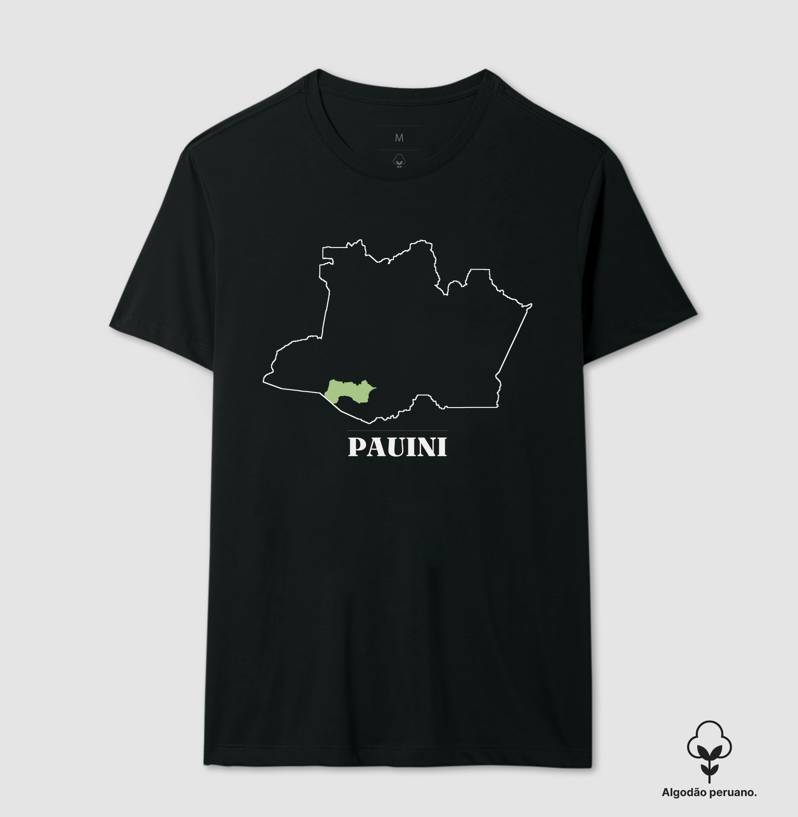 Pauini | Traço AM - Camiseta Algodão Peruano