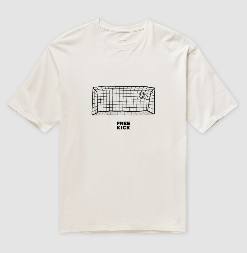 CAMISETA OVERSIZED FREE KICK GOL