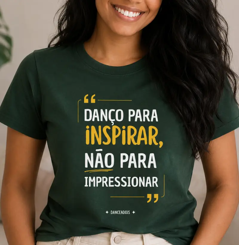 Danço para Inspirar. Não para Impressionar