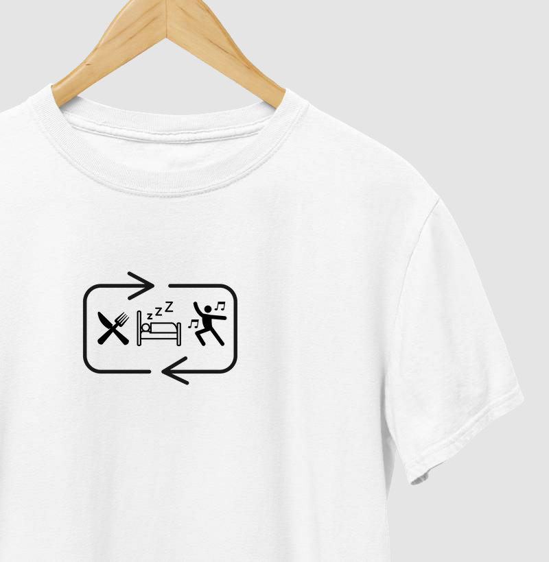 Comer, dormir, dançar, repetir