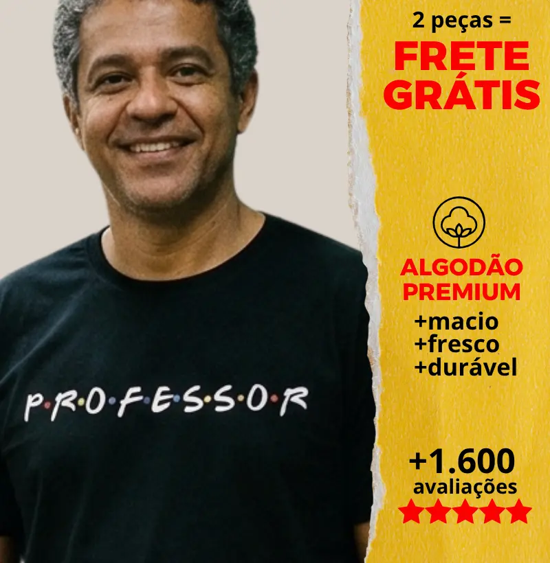 Camiseta Professor