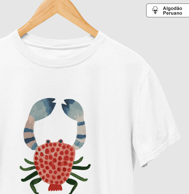 Caranguejo vermelho!