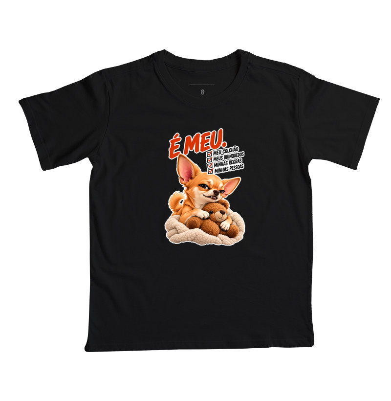 É meu. - Camiseta Infantil