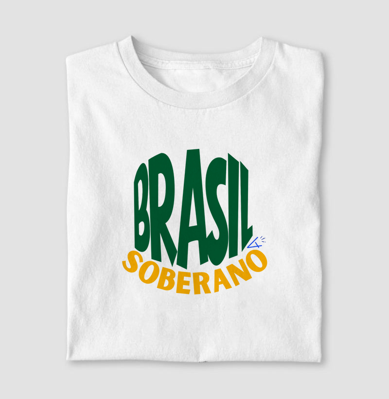 Camiseta Brasil soberano