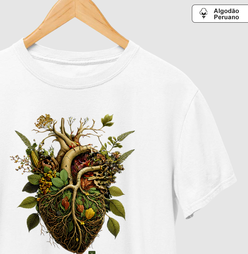 Camiseta Coração Raiz
