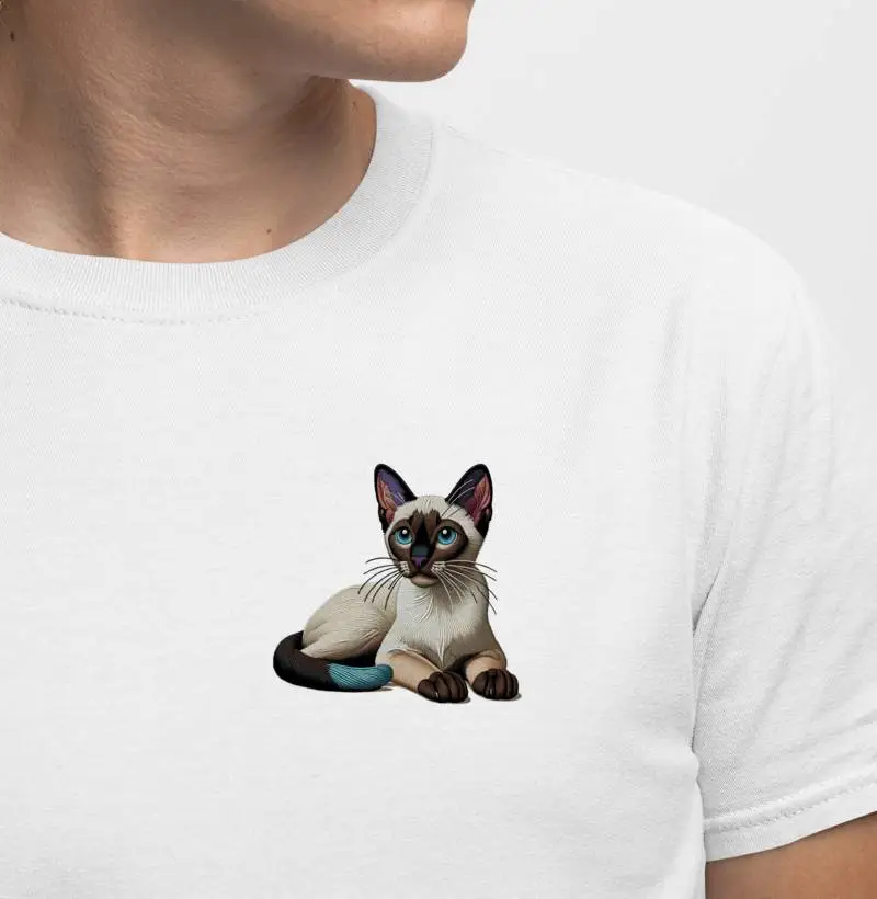 Gato siamês - Patchwork