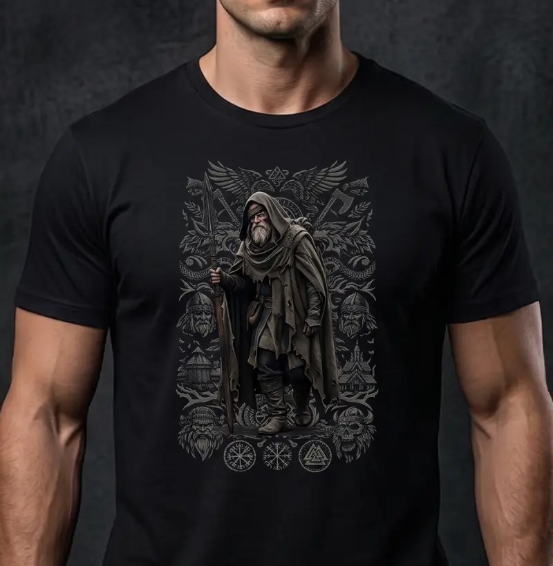 Odin Gangleri com Tribal