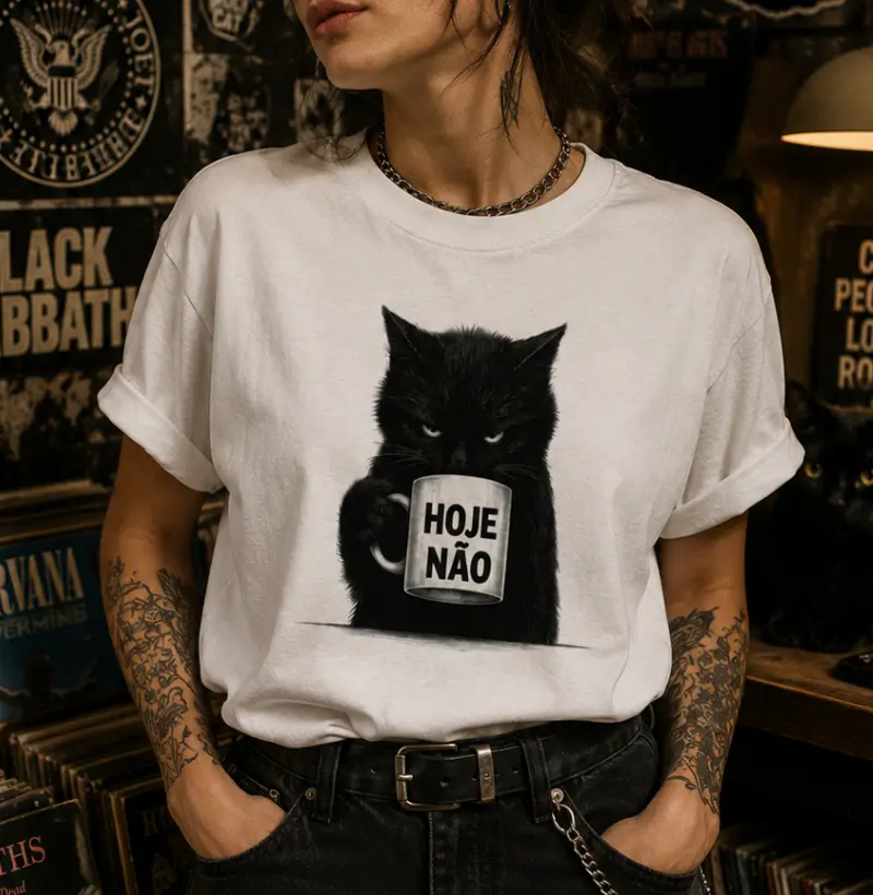 Hoje não.