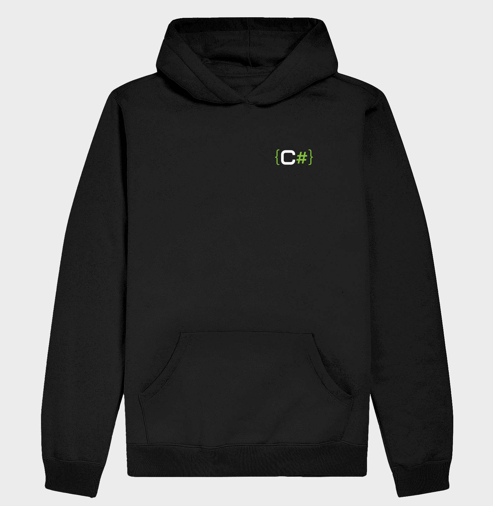 Moletom C# Minimal — Estampa de Bolso