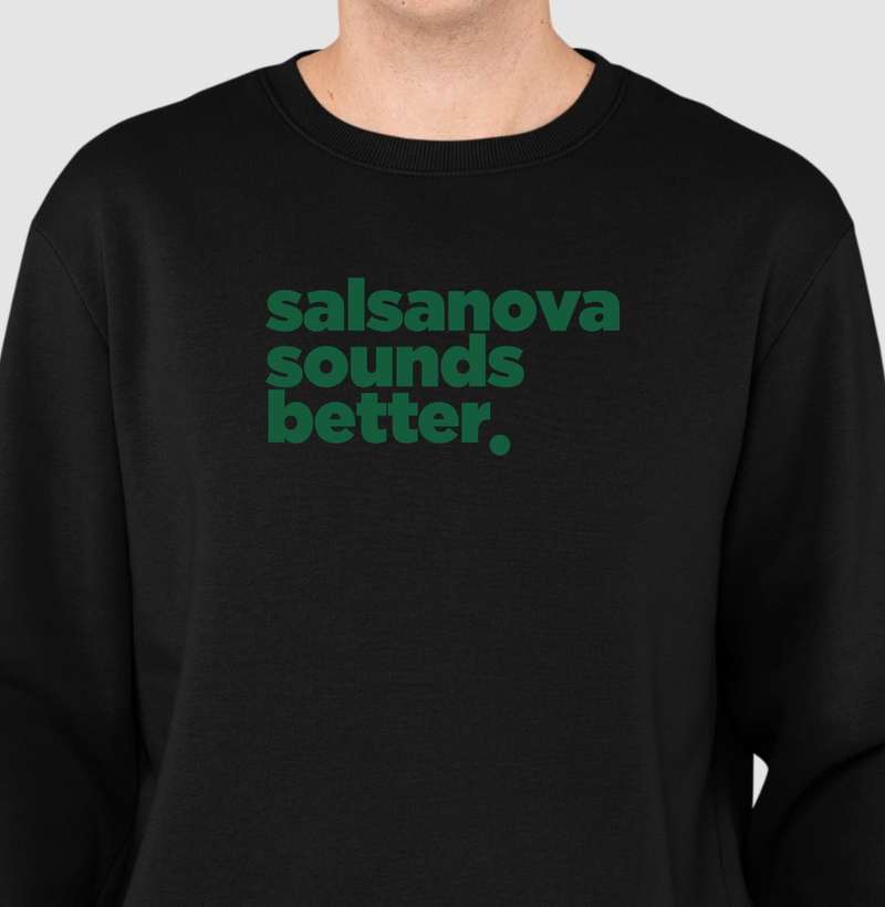 Salsa verde - Suéter Moletom