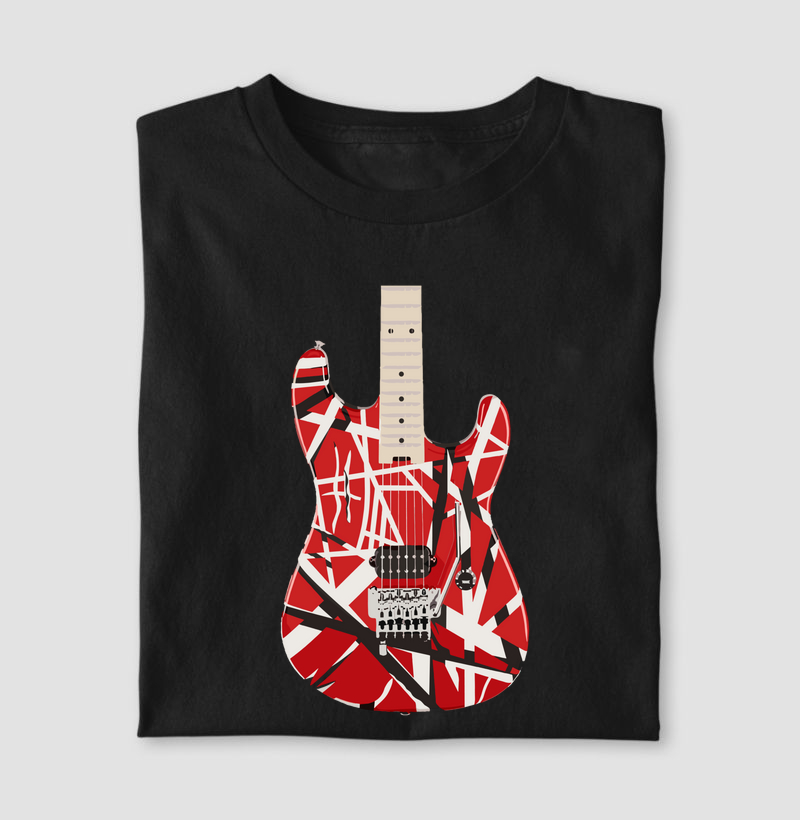 Frankenstrat Guitar: Red 'n' Black Edition