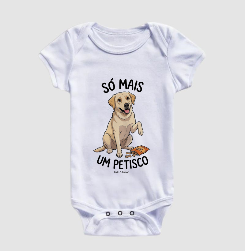 BODY BEBÊ LABRADOR PETISCO