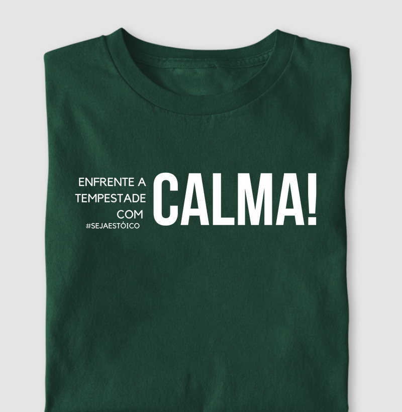 Enfrente a Tempestade com Calma