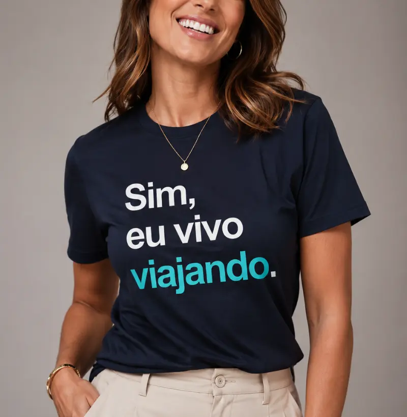 Sim, eu vivo viajando