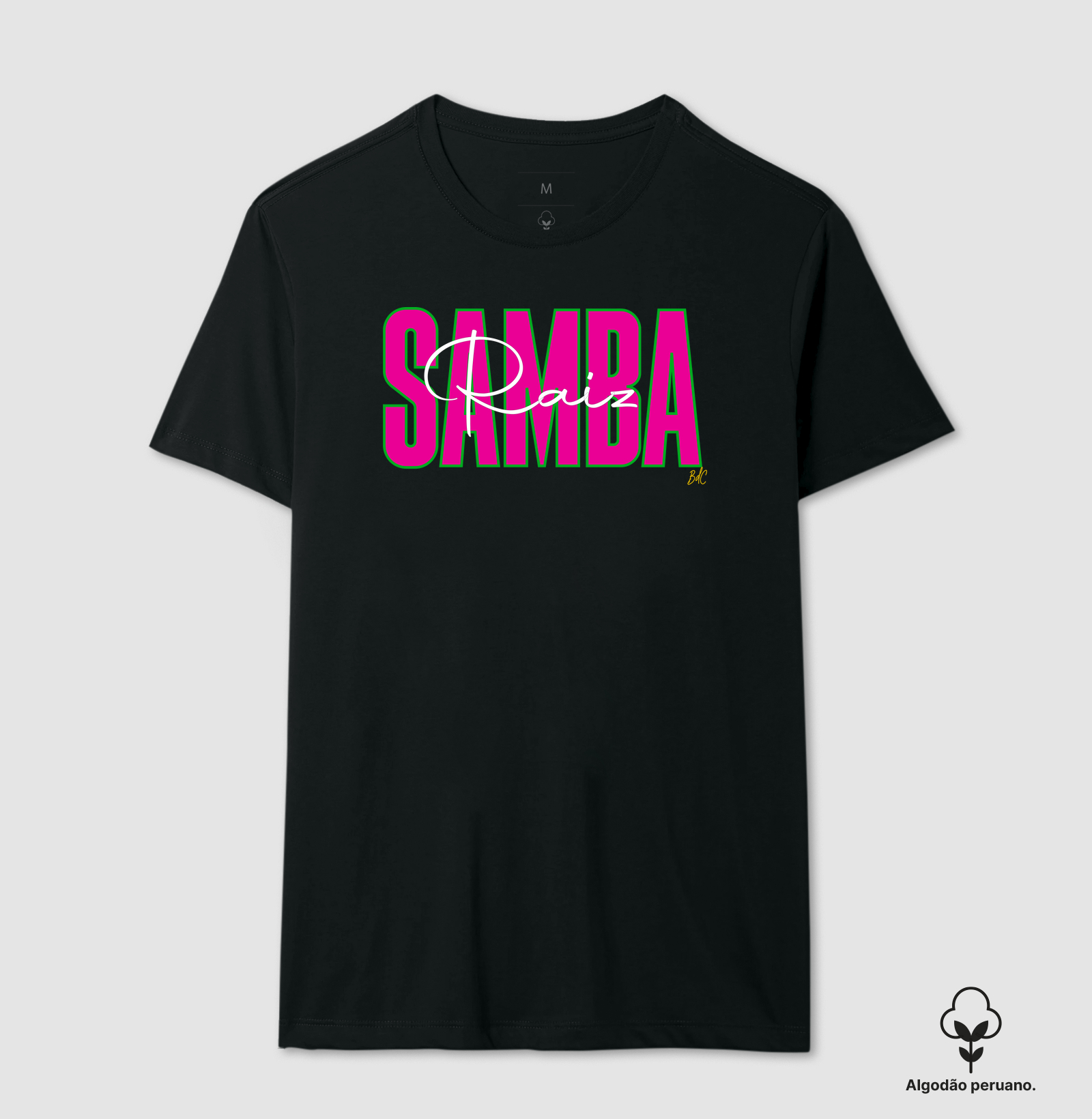 Samba Raiz 3.0 - Camiseta Algodão Peruano
