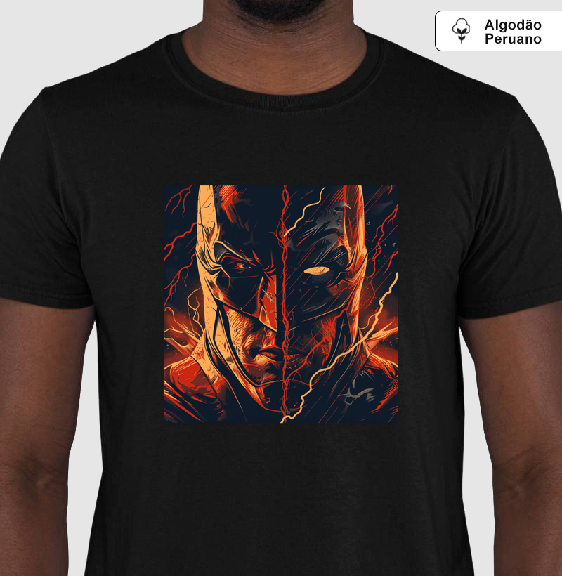 Camiseta do Batman - EXCLUSIVA(DEPOIS DA COMPRA RETIRAMOS A CAMISA COM ESSA ESTAMPA DO SITE - APENAS VOCÊ TERÁ ESSA EXCLUSIVIDADE)