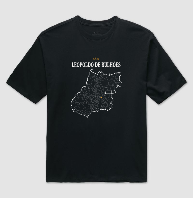 Leopoldo de Bulhões | Território GO - Camiseta Oversized