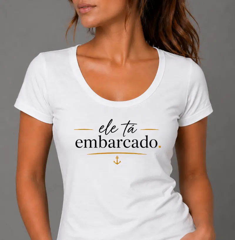 Ele tá embarcado