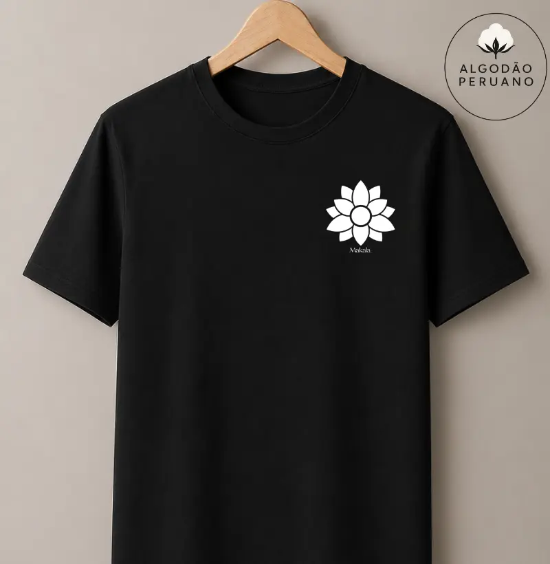 Camiseta Algodão Peruano Respira - Coleção Mahalo