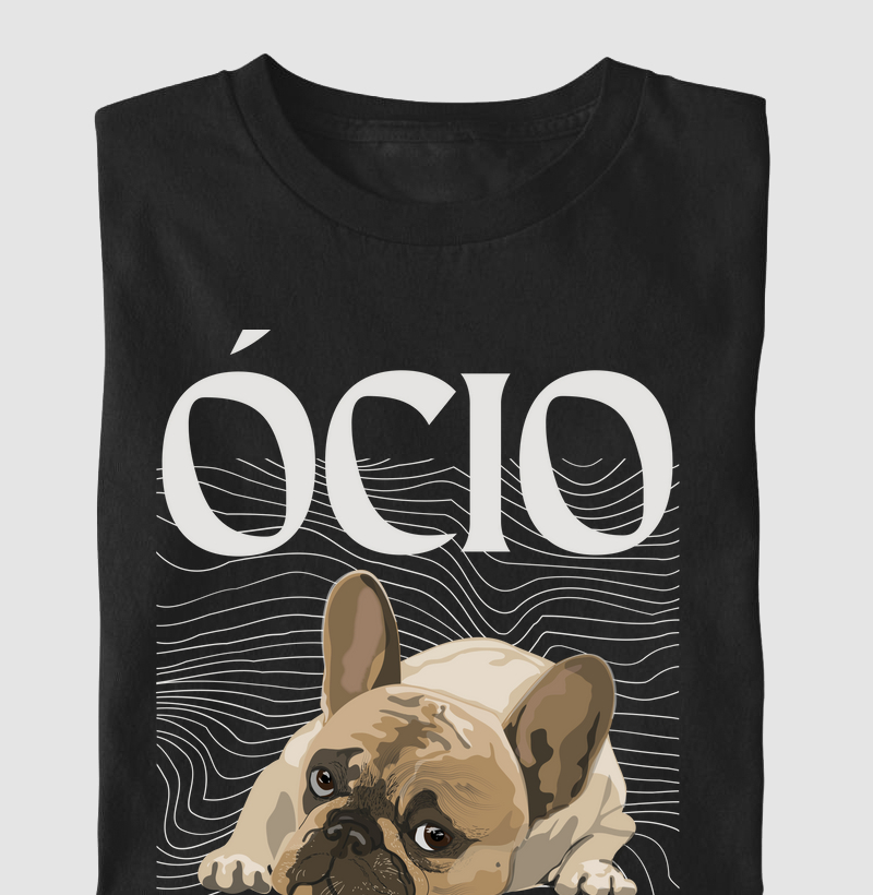 Camiseta Bulldog No Ócio