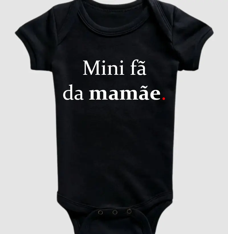 Mini fã da mamãe
