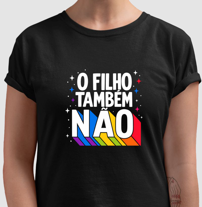 Ele Não_Jennifer - Camiseta