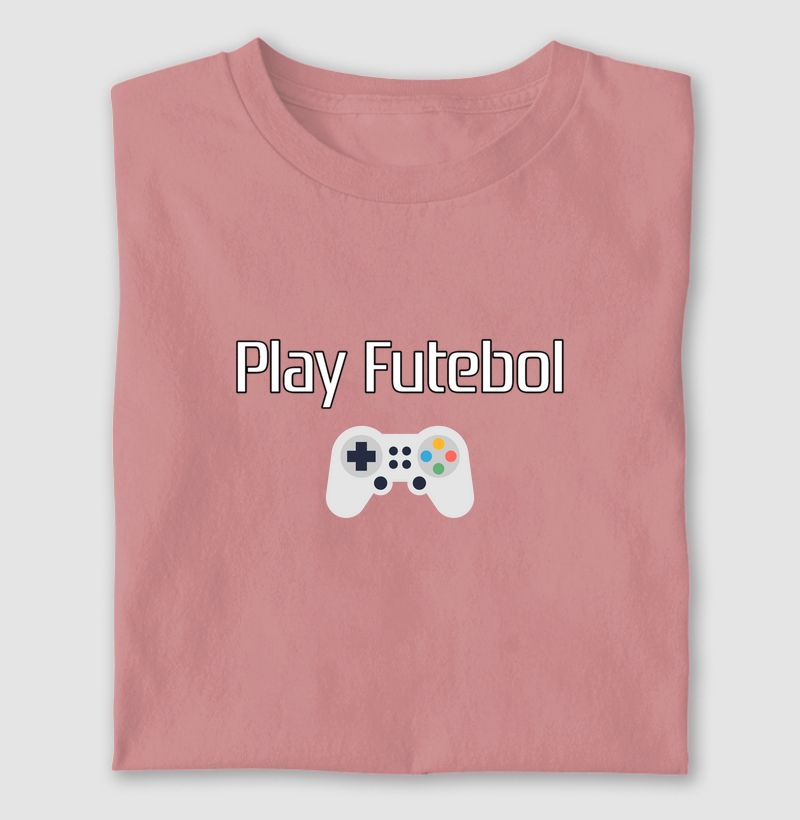Camiseta play futebol controle