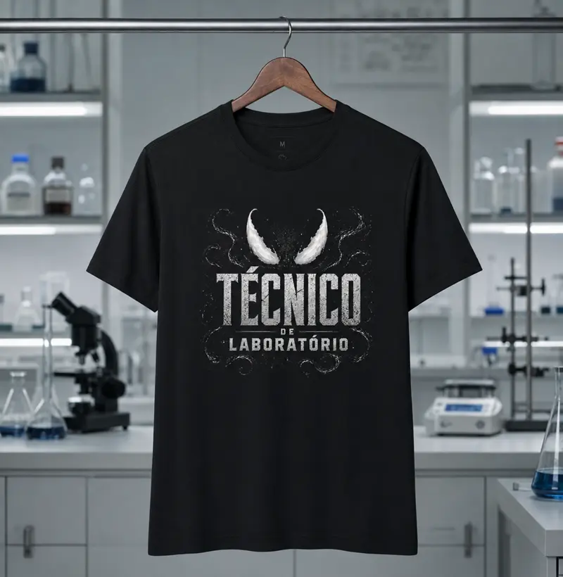 Técnico de Laboratório Simbionte - Camiseta