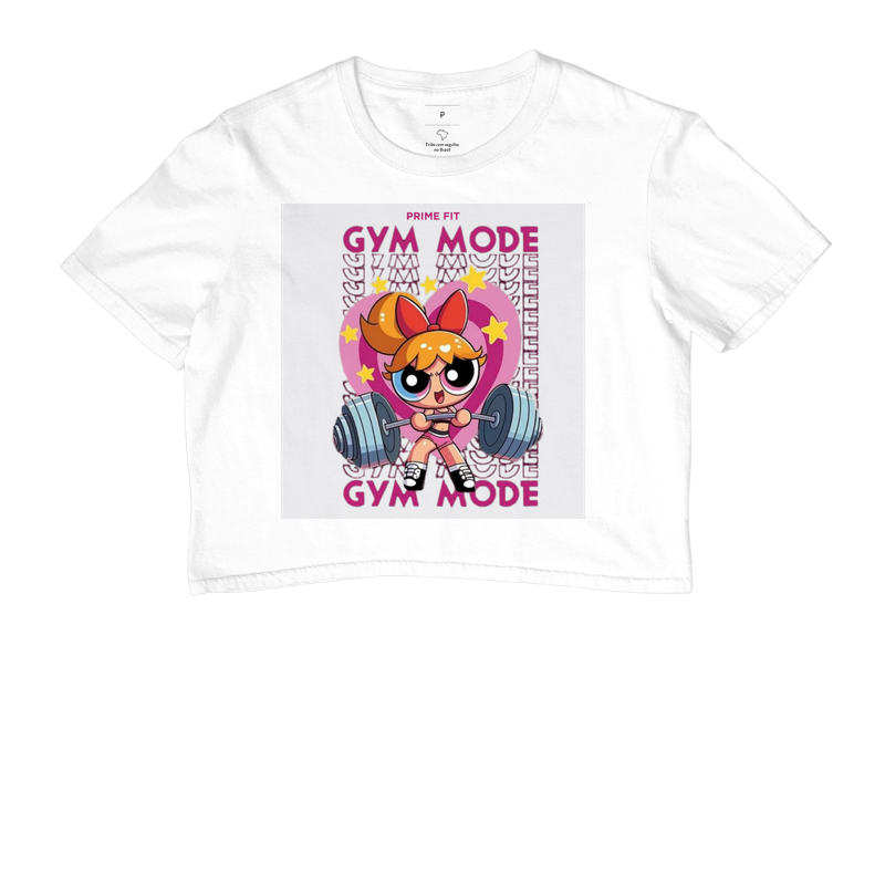 Camiseta- personalizada florzinha- meninas super poderosas