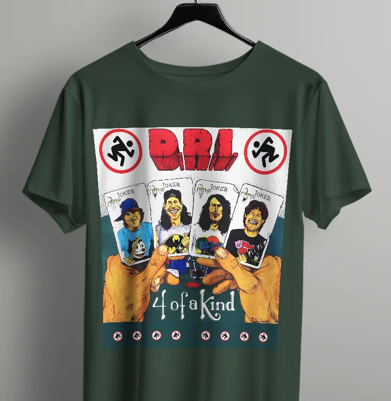 Camiseta És ahead of the curve D.R.I. (Dirty Rotten Imbeciles)