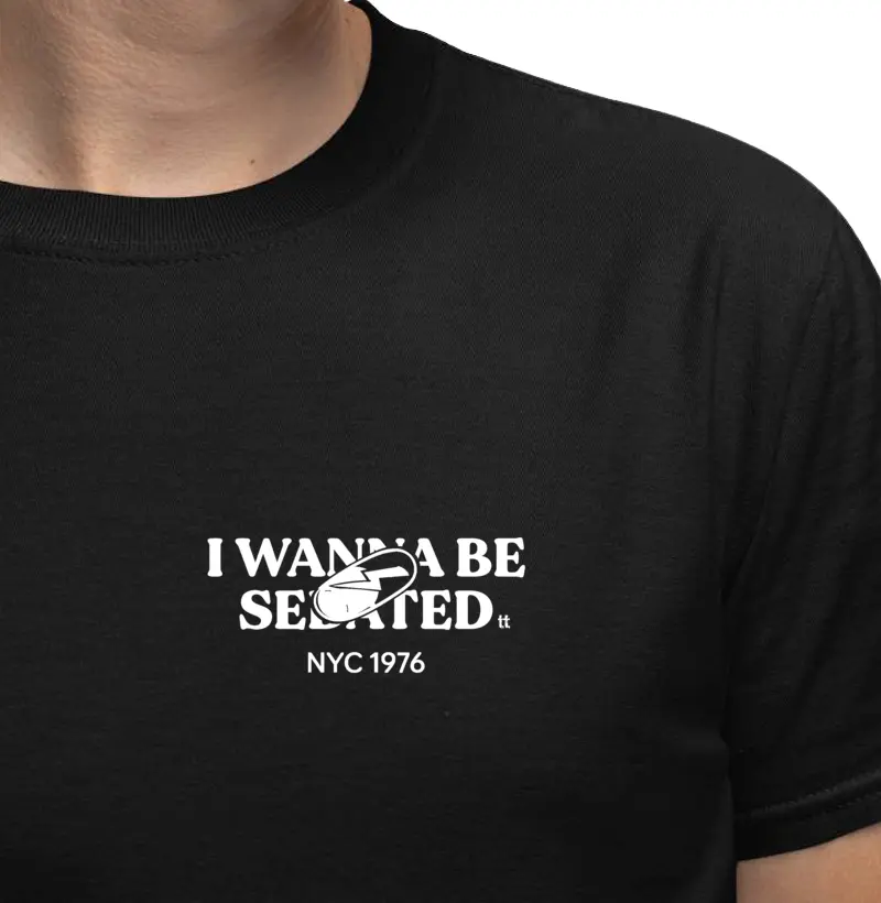 Camiseta I Wanna Be Sedated | Entre Linhas