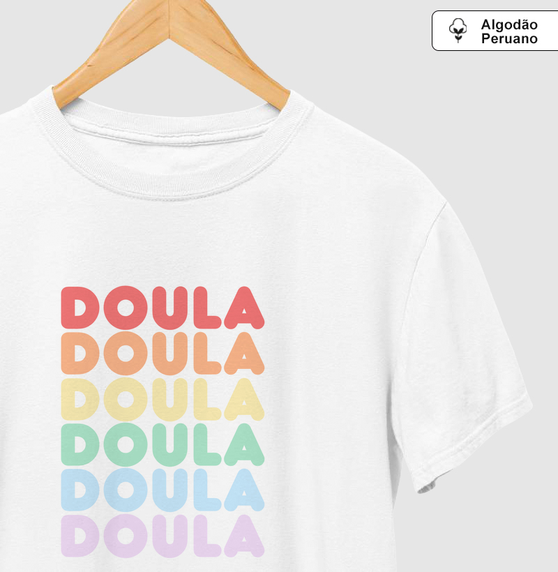 DOULA Rainbow Algodão peruano - Identidade e Pertencimento no Parto Humanizado