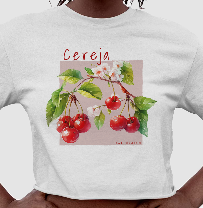 Cropped - Cereja