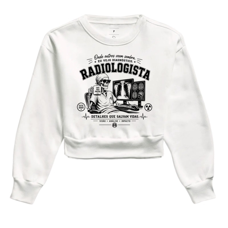 Camiseta - Radiologista & Diagnóstico