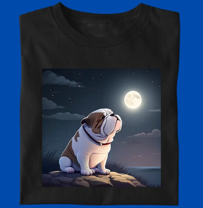Camiseta Bulldog Ingles "LoboBULL"