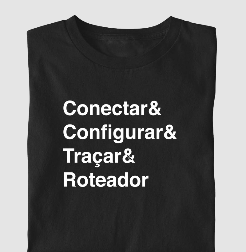Conectar e Configurar e Traçar e Roteador" T.I