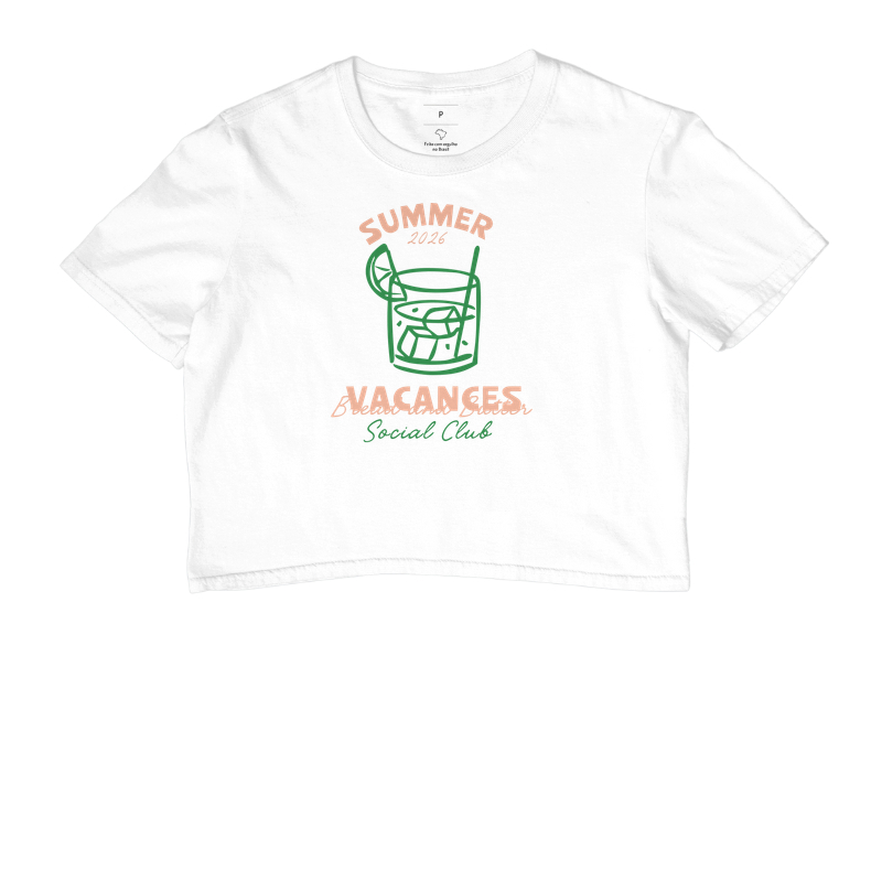 Cropped Summer Vacances