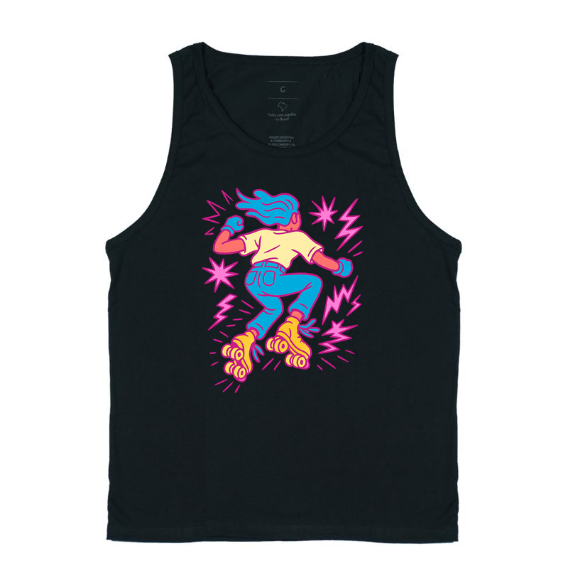 Skater on Fire