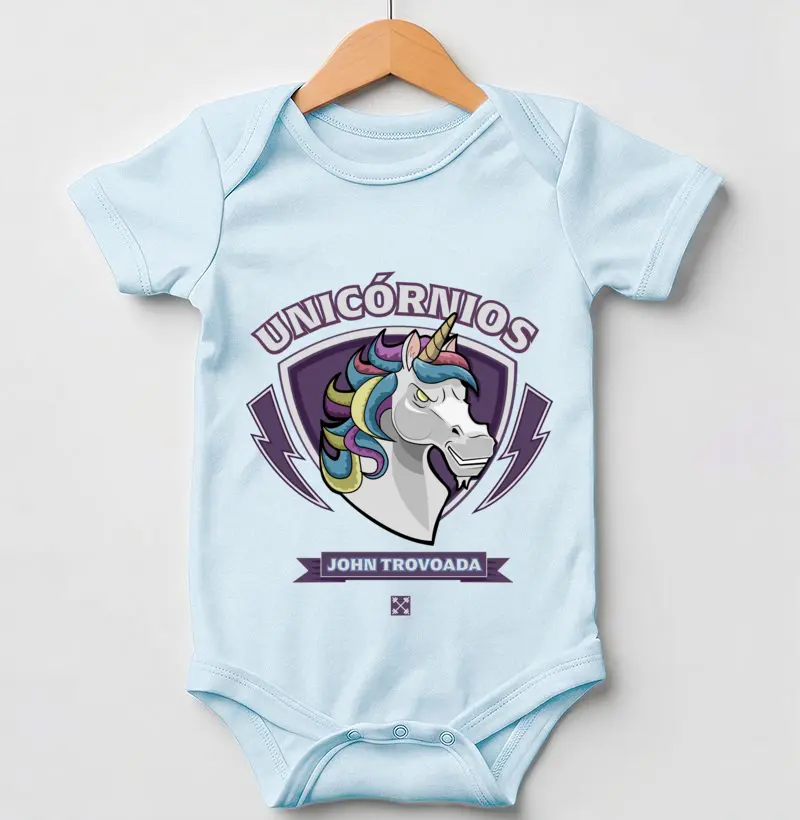 Unicórnios - Body Infantil