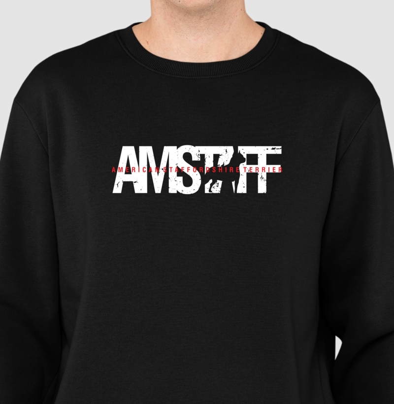 Hoodie Moletom Amstaff Sigla