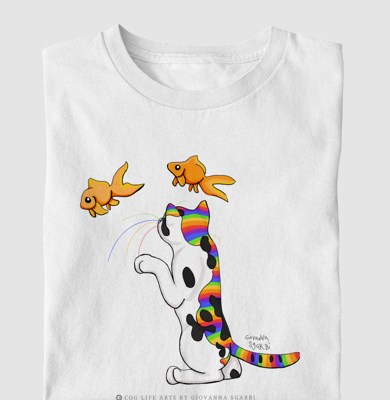 Colorful Cat by Giovanna Sgarbi