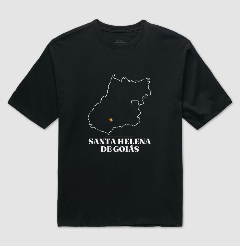 Santa Helena de Goiás | Traço GO - Camiseta Oversized